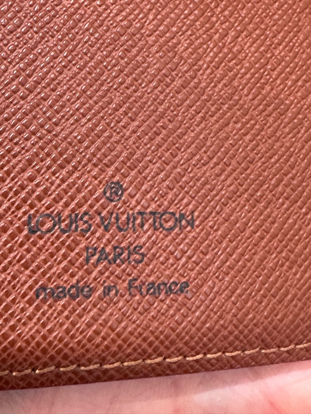 Authentic Louis Vuitton Monogram Canvas Small Agenda Cover - Brown/Tan - Picture 7 of 15